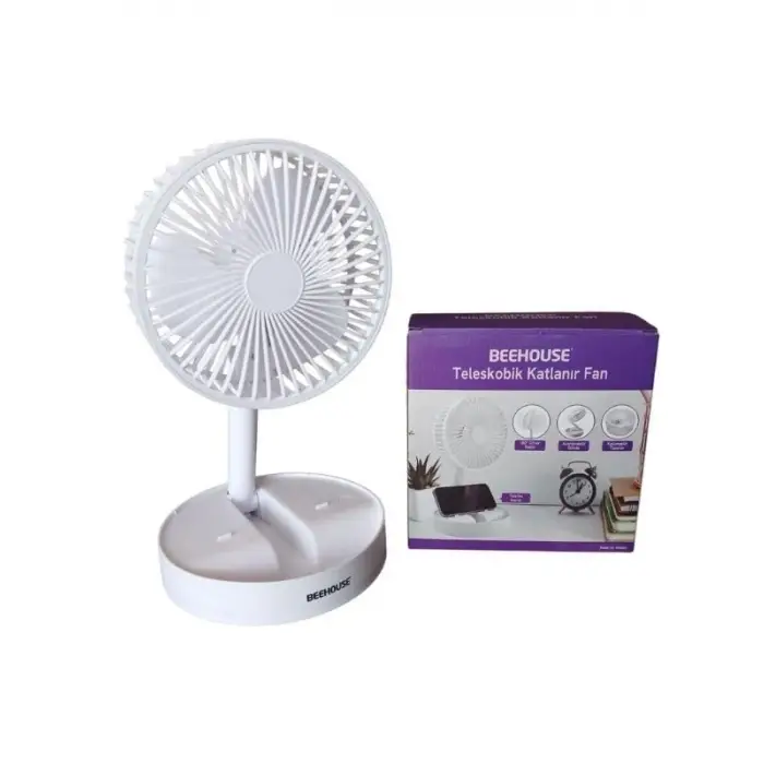Teleskobik Katlanır Fan