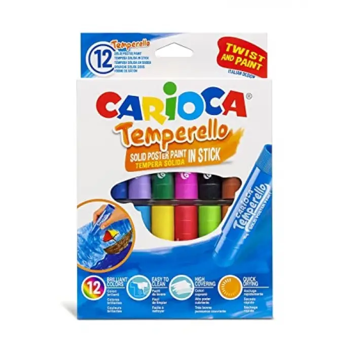 Temperello Stick Poster Boyama Kalemi 12li