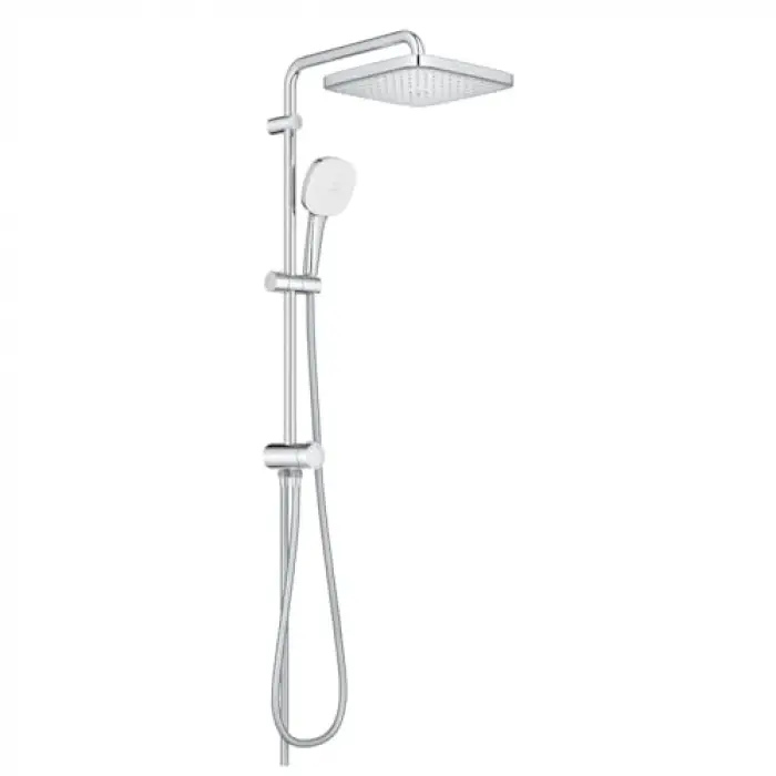 Tempesta System 250 Cube Duvar Bağlantılı, Divertörlü Duş Sistemi - 26976001