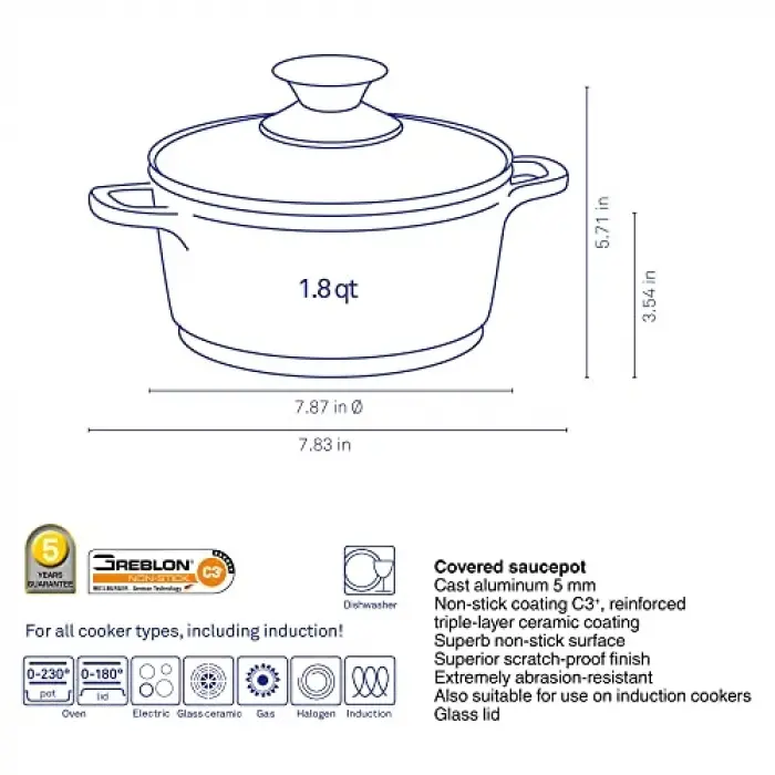 Tencere, 11550 Kerros 20 Cm