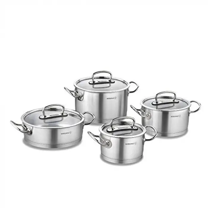 Tencere, Proline 8 Parça Inox Seti