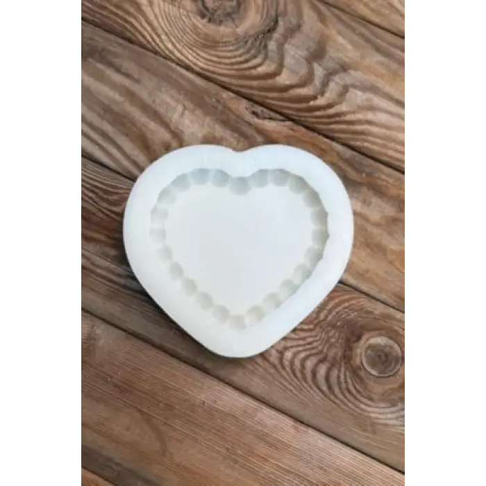 Tepsi, Bubble Kalp Silikon Kalıbı