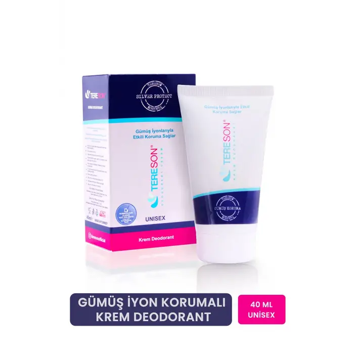 TeresonGümüş İyon Korumalı Krem Deodorant (40 ml)