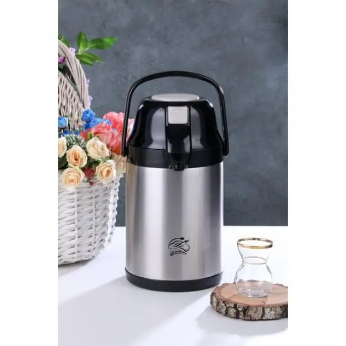 Termos, Cooker Çelik 2,5 Litre, İnox