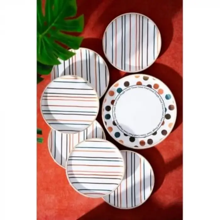 Tessa 7 Parça Pasta-İkram Seti SR-07804