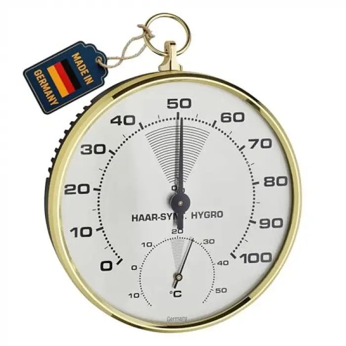 Tfa45.2007 Analog Termometre Higrometre 2, Siyah