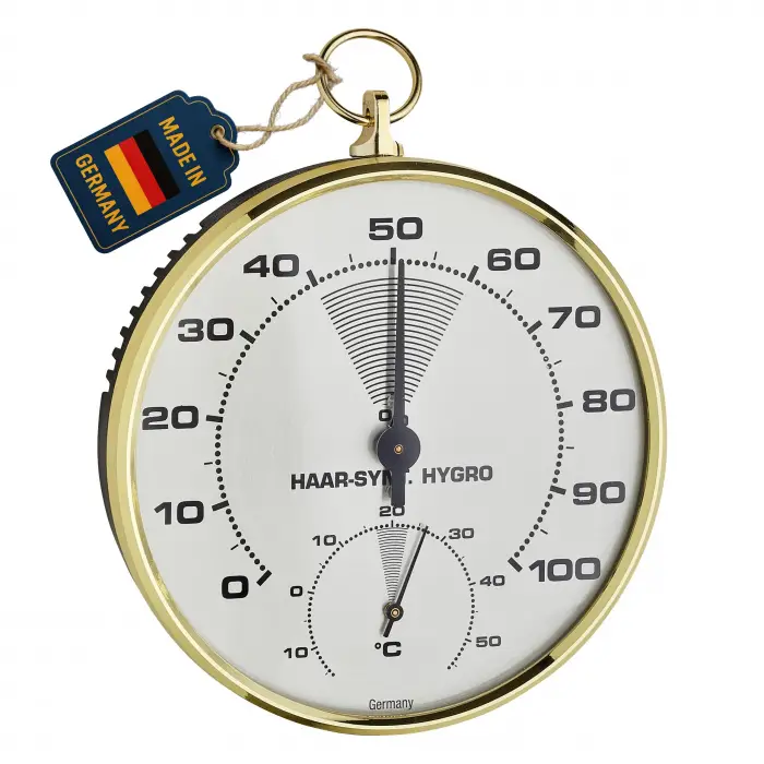 Tfa45.2007 Analog Termometre Higrometre 2, Siyah