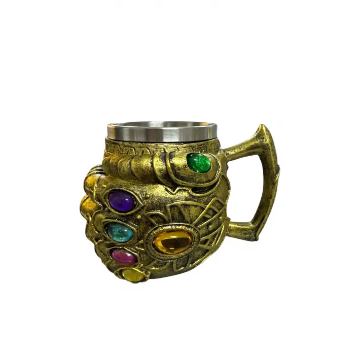 Thanos Infinity Gauntlet Tasarımlı Çelik Kupa