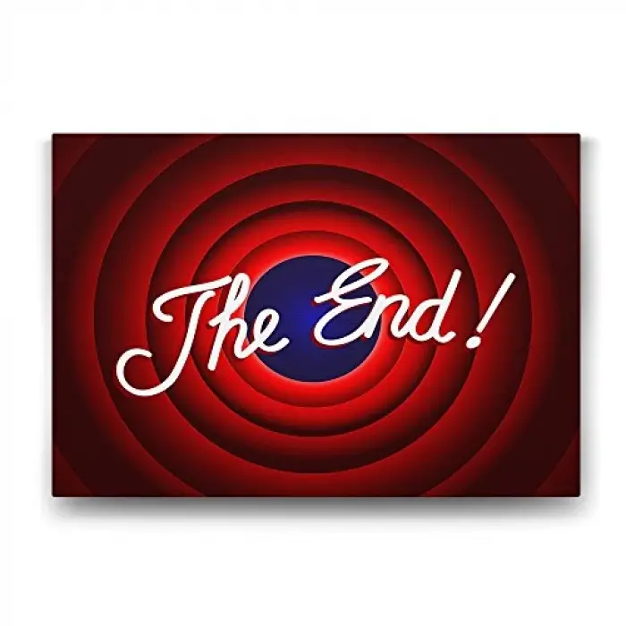 The End Film Tablosu - 75x50cm