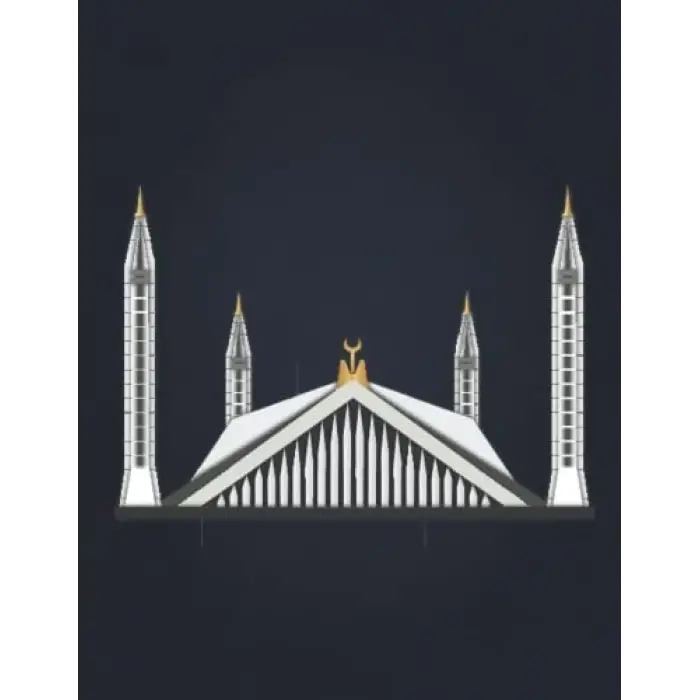 The Faisal Masjid At Night Journal