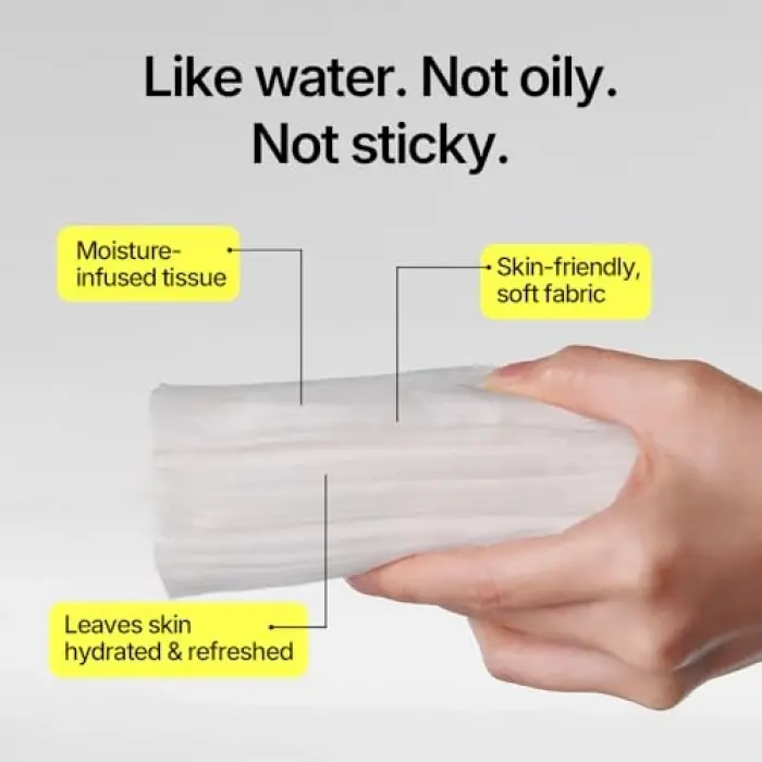 The Perfect Cleansing Tissue Plus - Tek Adımda Cilt ve Makyaj Temizleme Mendili