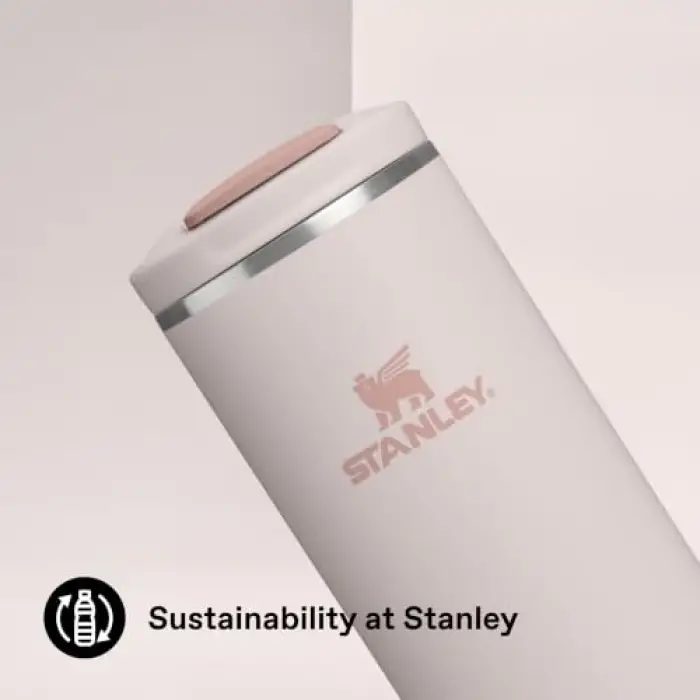 The Transit FlipTop Pembe Kuvars Termos 0.60 L, Paslanmaz Çelik
