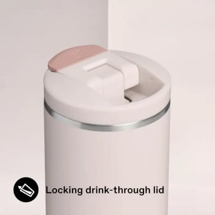 The Transit FlipTop Pembe Kuvars Termos 0.60 L, Paslanmaz Çelik
