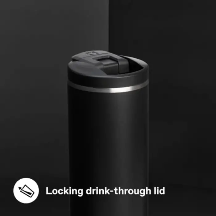 The Transit FlipTop Siyah 2.0 Paslanmaz Çelik Termos 0.60 L