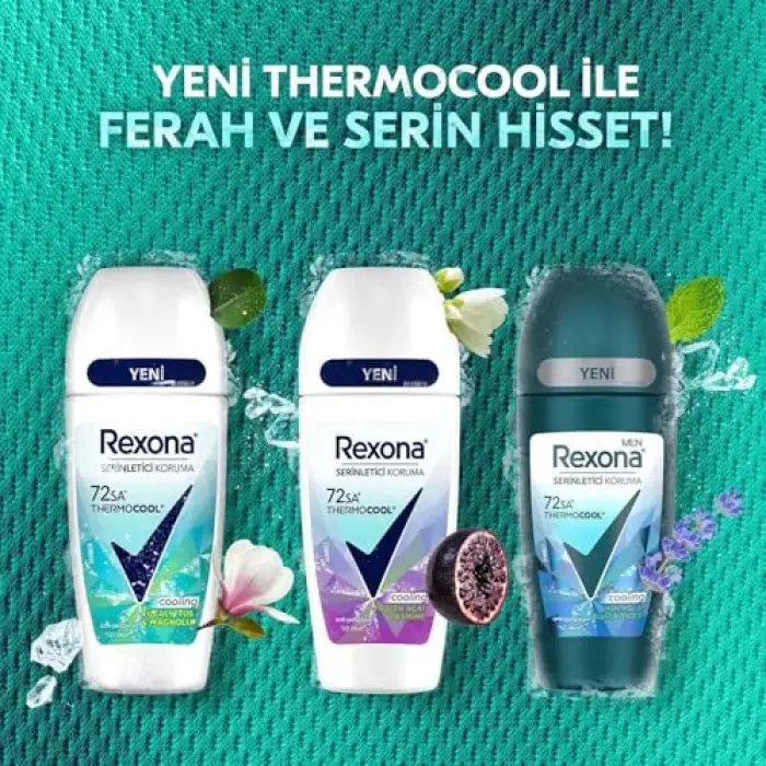 Thermocool Kadın Roll-On Deodorant Eucalyptus & Magnolia 50 Ml