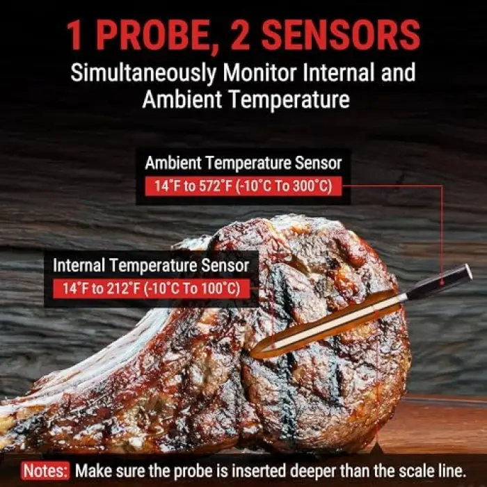 Thermopro TP960 Bluetooth; Digital, Tek problu profesyonel Et Termometresi