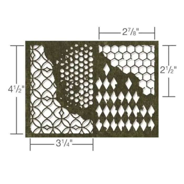 Thinlits Kalıp, Metal