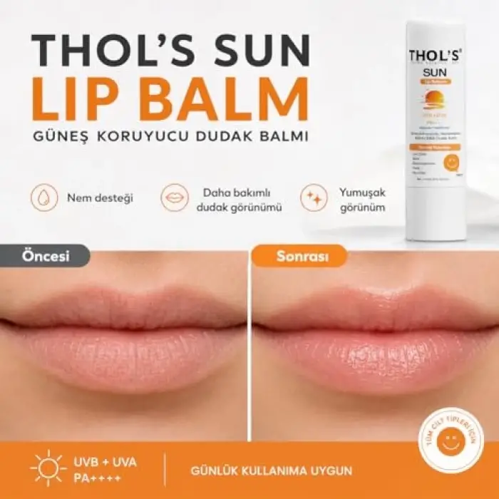 THOLS TB17 Dudak Balmı Dolgu Etkili Güneş Koruyucu 7ml