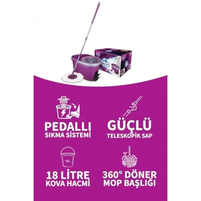 Thunderbolt Pedallı Otomatik Temizlik Seti