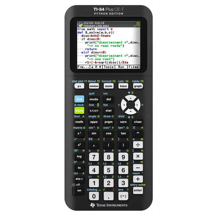 TI-84 PLUS CE-T Python Edition Grafik Hesap Makinesi
