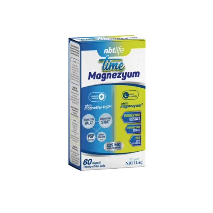 Time magnezyum, 60 kapsül