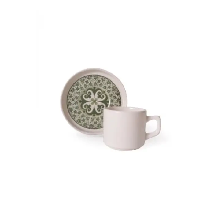 Timeless Green Stackable Çay Takımı 8 Parça 4 Kişilik 21975