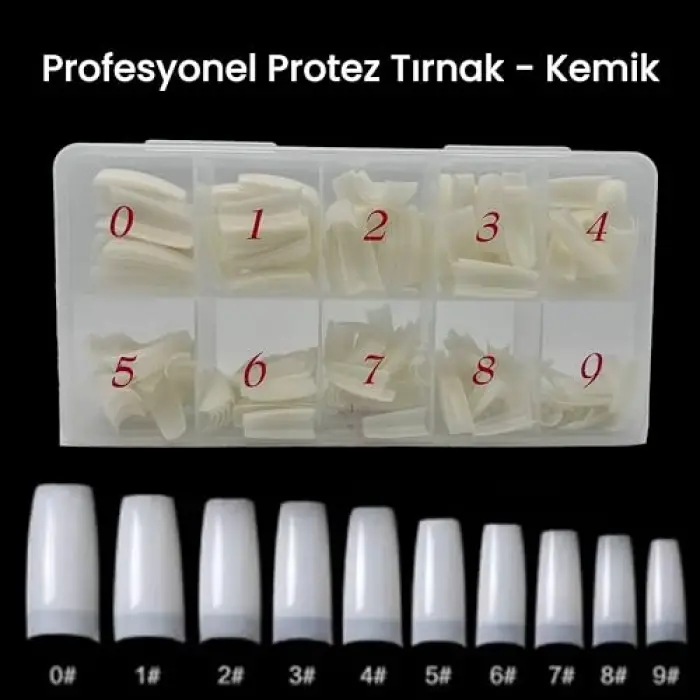 Tips - Tırnak Tasarımı için İdeal! (Beyaz)
