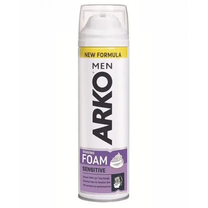 Tıraş Köpüğü Sensitive, 200 ml