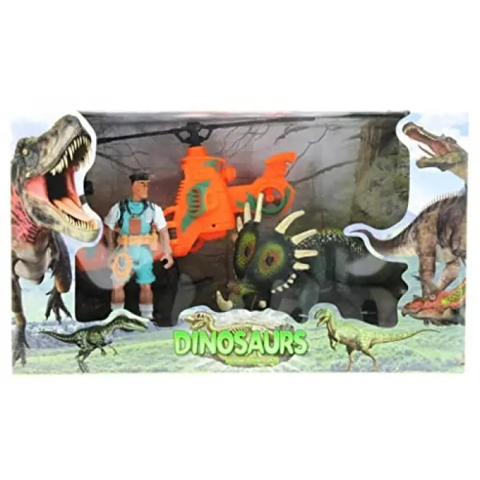 Tiriceratops Dinozor Avcısı Oyun Seti