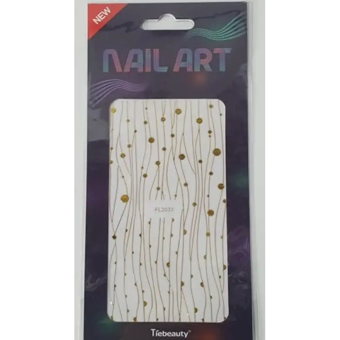 Tırnak dekor stickerı