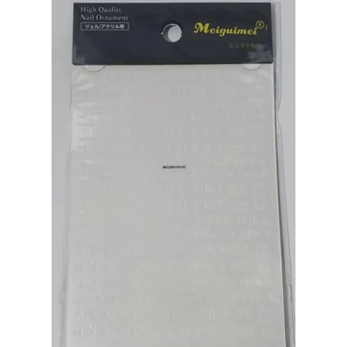 Tırnak dekoru sticker