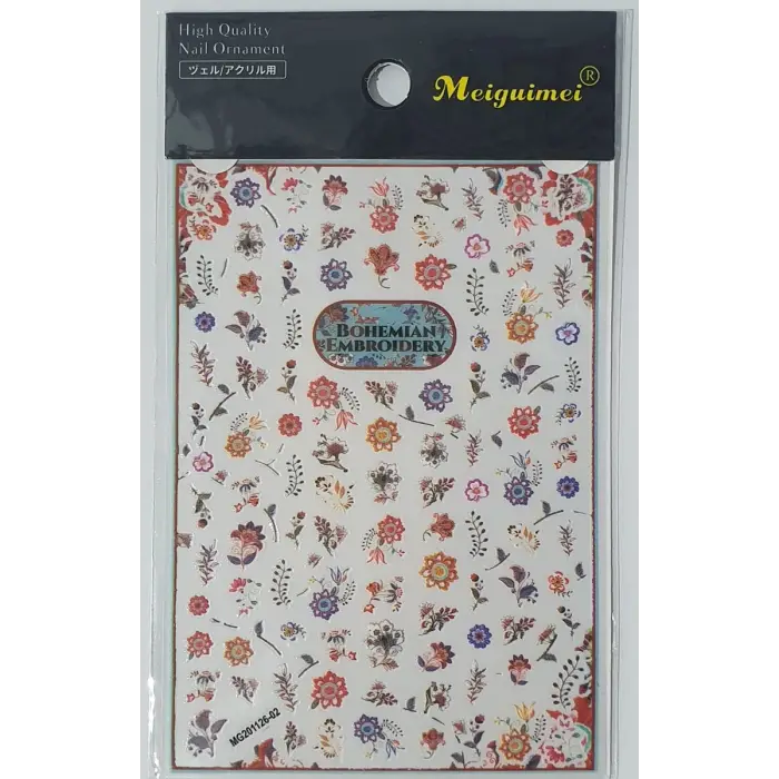 Tırnak görünümü için sticker