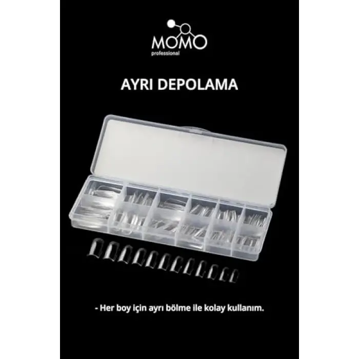 Tırnak Soft Gel Tips 120 Ad. (Küt)