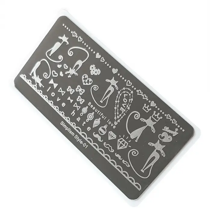 Tırnak Stamping Baskı Plakası S01