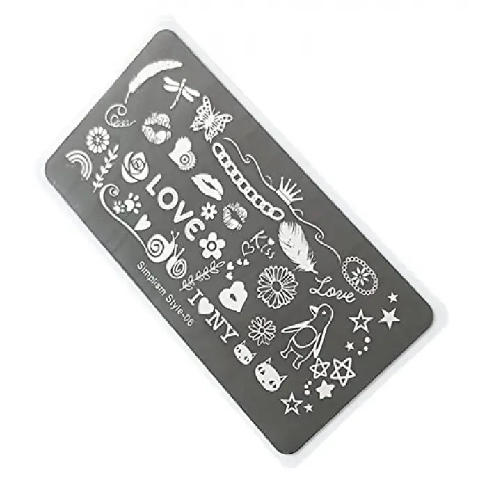 Tırnak Stamping Baskı Plakası S06