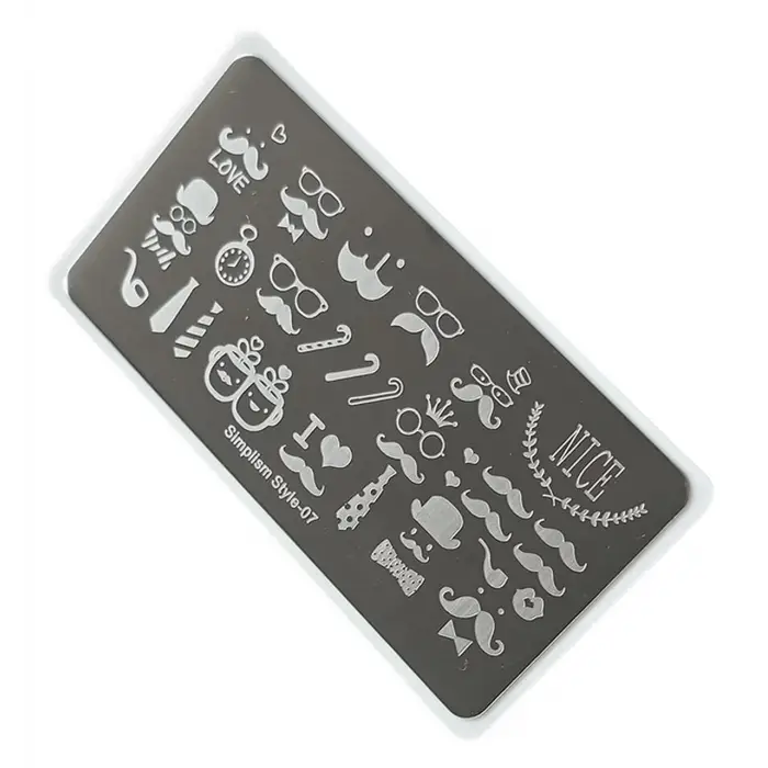 Tırnak Stamping Baskı Plakası S07