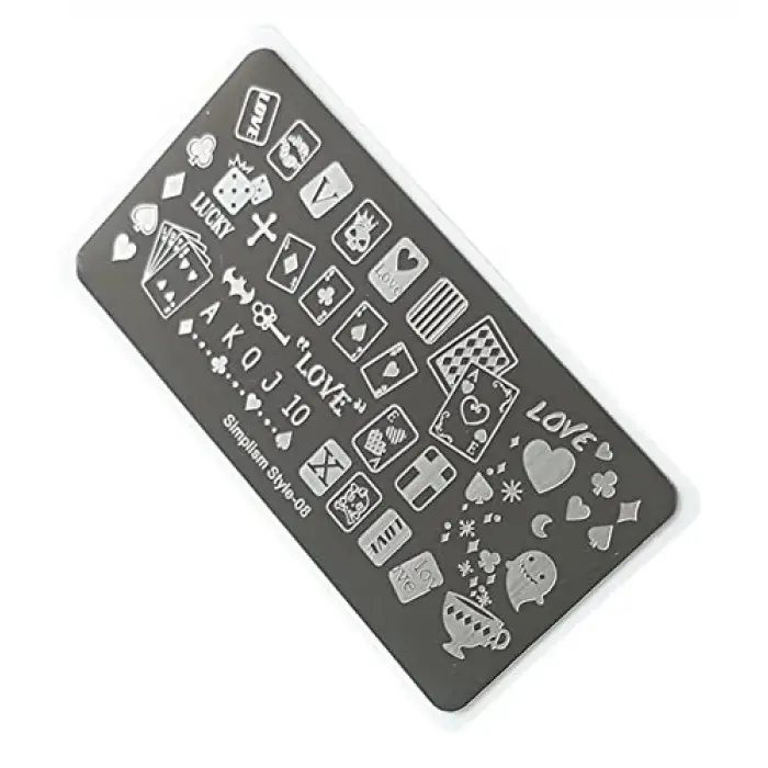 Tırnak Stamping Baskı Plakası S08