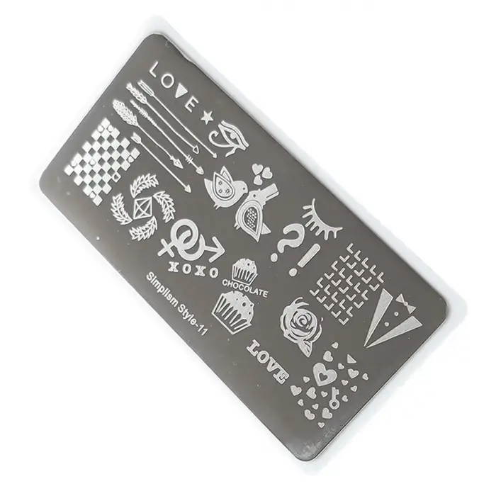 Tırnak Stamping Baskı Plakası S11