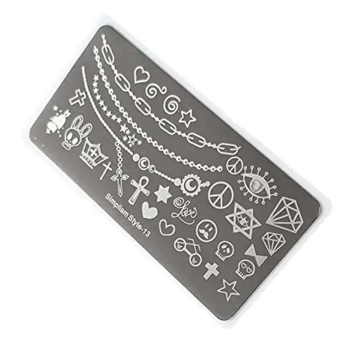 Tırnak Stamping Baskı Plakası S13