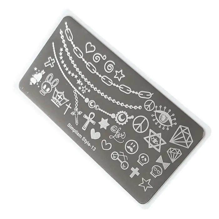 Tırnak Stamping Baskı Plakası S13