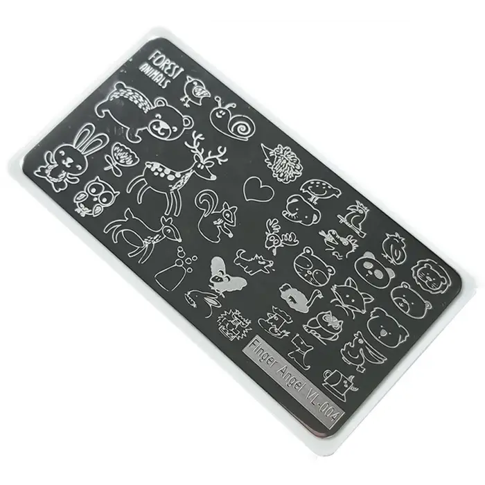 Tırnak Stamping Baskı Plakası VL04