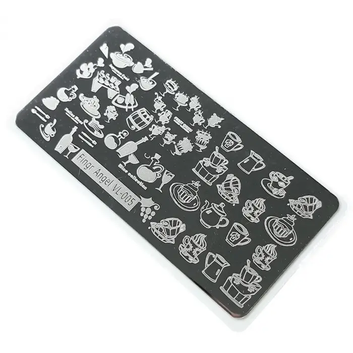 Tırnak Stamping Baskı Plakası VL05