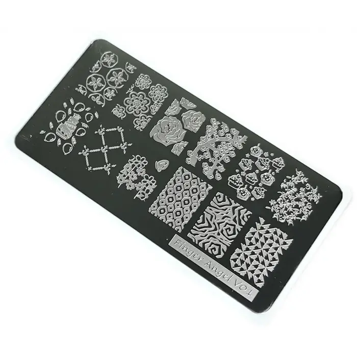 Tırnak Stamping Baskı Plakası VV01