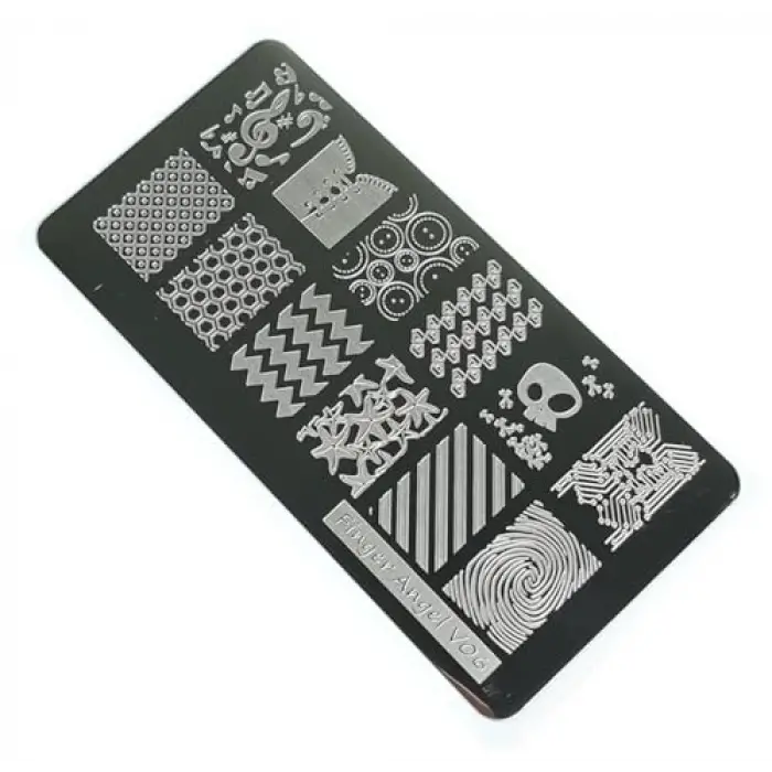 Tırnak Stamping Baskı Plakası VV06