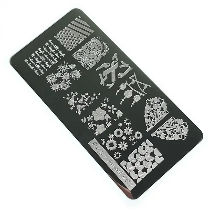 Tırnak Stamping Baskı Plakası VV07