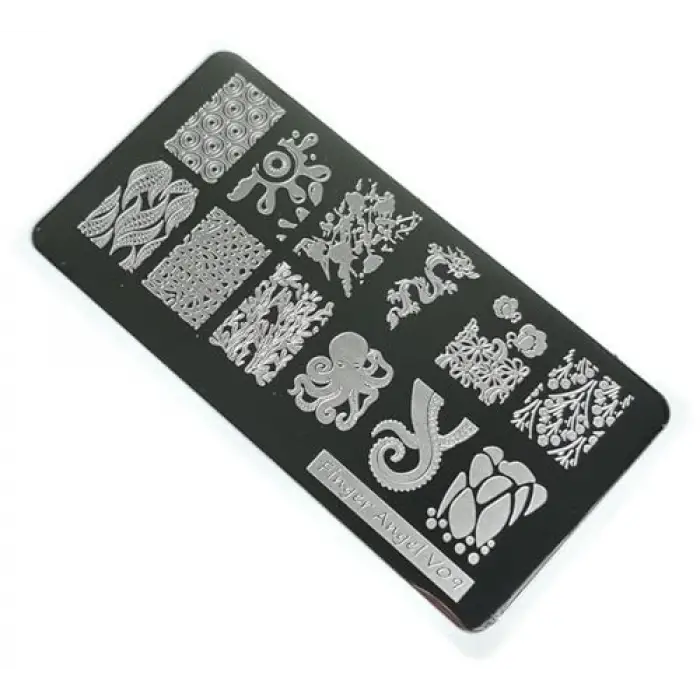 Tırnak Stamping Baskı Plakası VV09