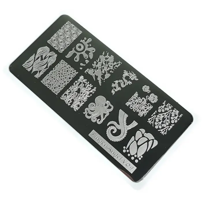 Tırnak Stamping Baskı Plakası VV09
