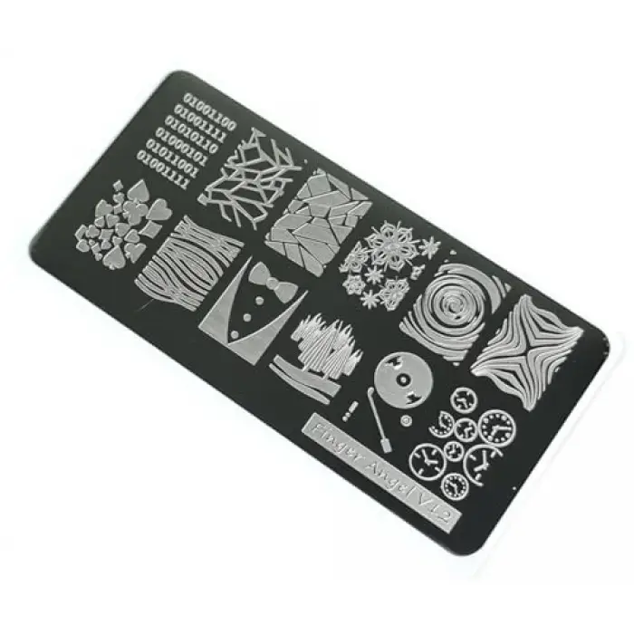 Tırnak Stamping Baskı Plakası VV12