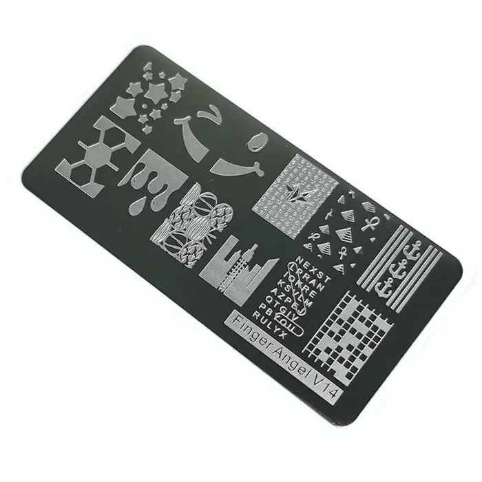 Tırnak Stamping Baskı Plakası VV14