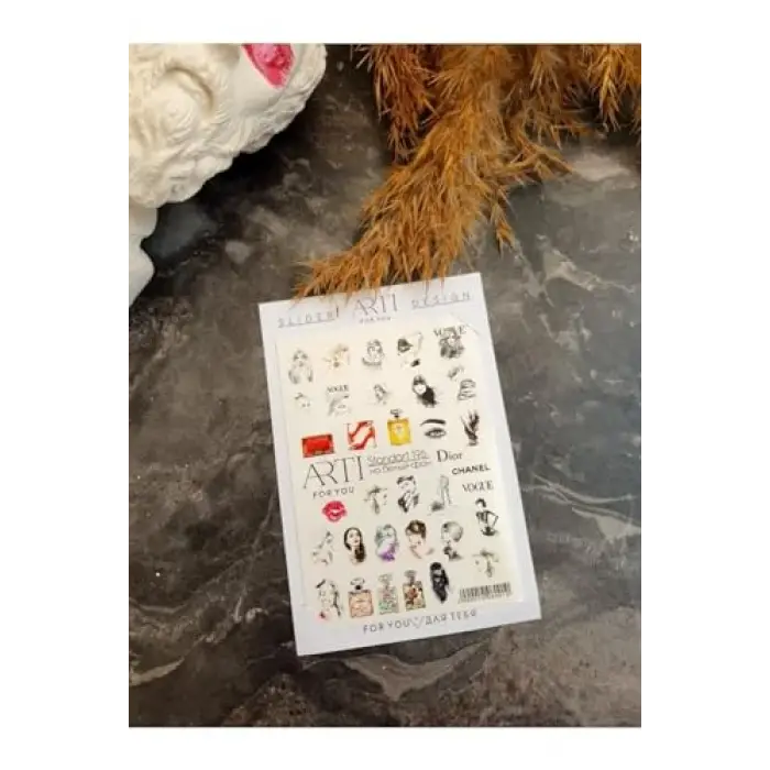 Tırnak Stickerı Arti 196